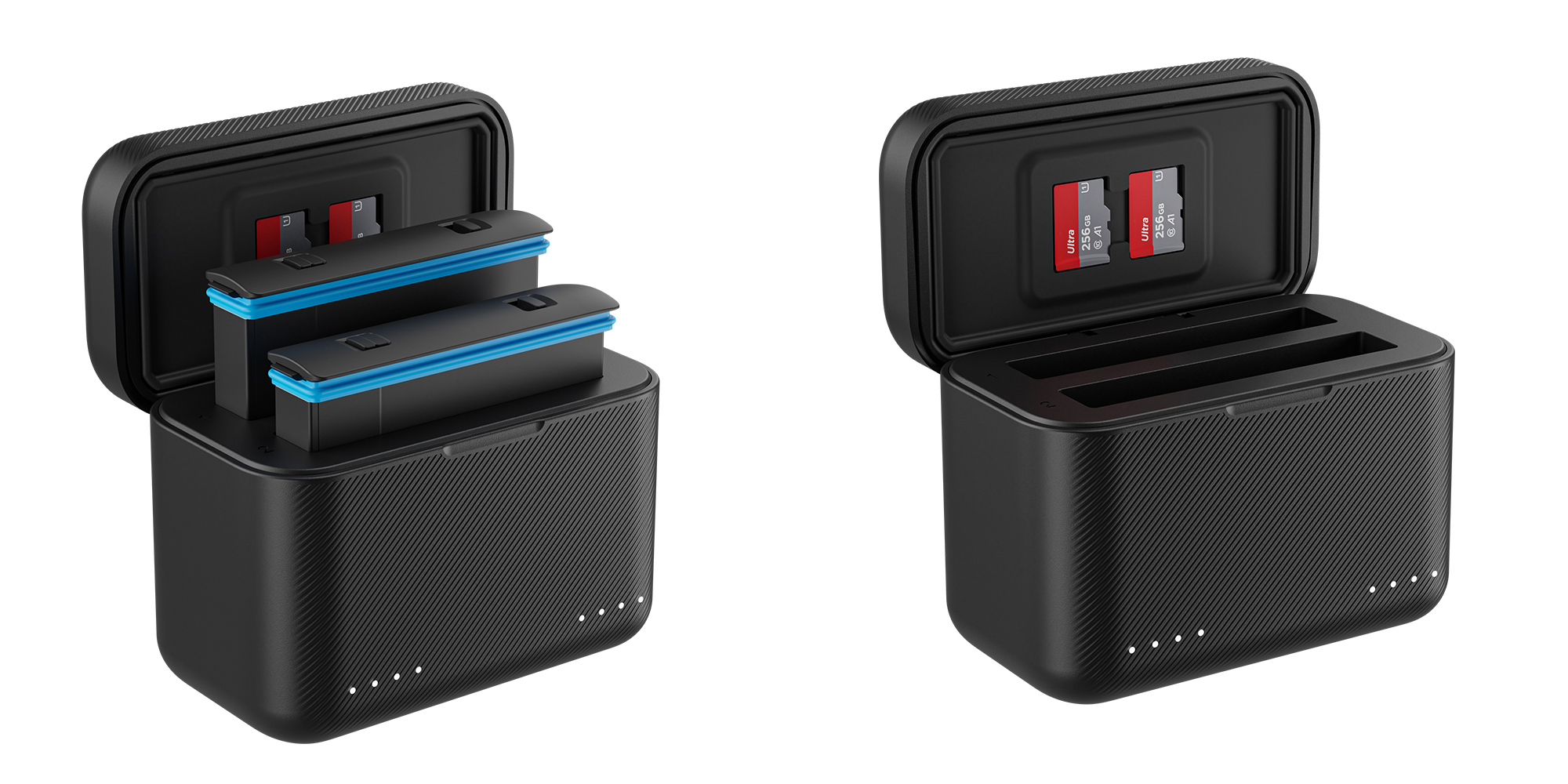 Ładowarka dwukanałowa Telesin S0-BCG-07-TIS do akumulatorów Insta360 X4